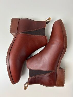 Nisolo Eva Everyday Chelsea Boot British Tan – Size 8.5 – NWOT